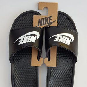 Nike Benassi Men's Slides Size 12 Black